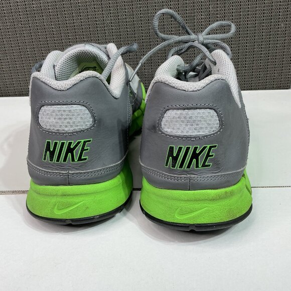 Nike Flex 2012 Run Mens Athletic Shoes Gray & Neon Green Size 10 - Picture 5 of 8